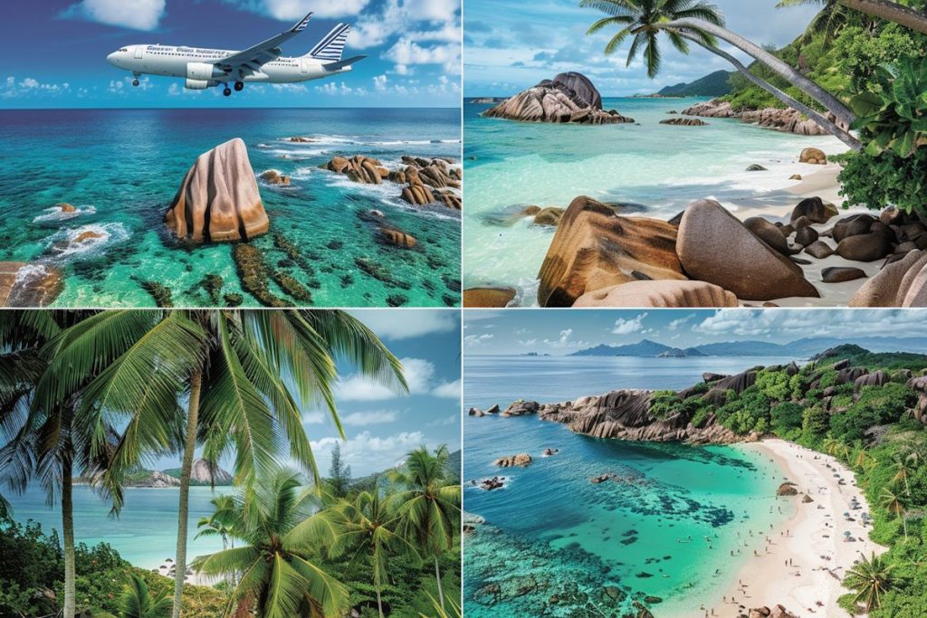 Carte postale des Seychelles